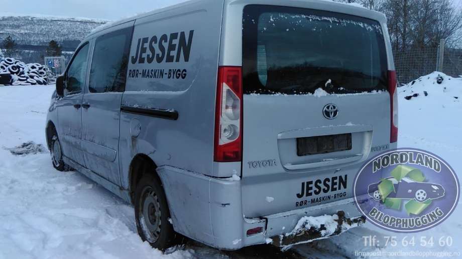 Toyota Proace 2013-2016 (Type I) , Motorkode: RH02, Girkassekode: 