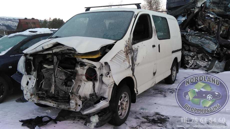 Toyota Hiace 2007-2012 (Fase 3) , Motorkode: 2KD-FTV, Girkassekode: 