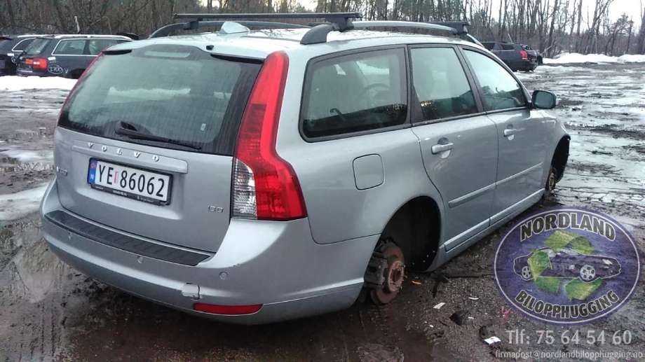 Volvo V50 2007-2012 (Fase 2) , Motorkode: D4164T, Girkassekode: 