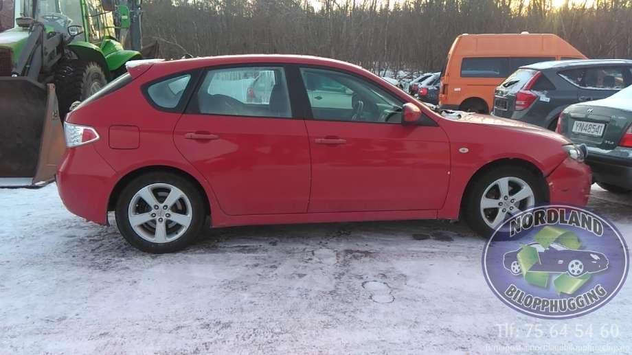 Subaru Impreza 2008-2012 (Type III) , Motorkode: EJ20, Girkassekode: 