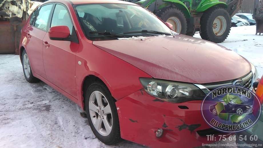 Subaru Impreza 2008-2012 (Type III) , Motorkode: EJ20, Girkassekode: 