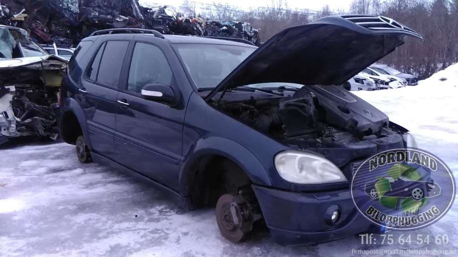 Mercedes ML 1997-2005 (W163) (W163), Motorkode: OM628.963, Girkassekode:
