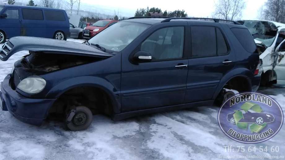 Mercedes ML 1997-2005 (W163) (W163), Motorkode: OM628.963, Girkassekode: