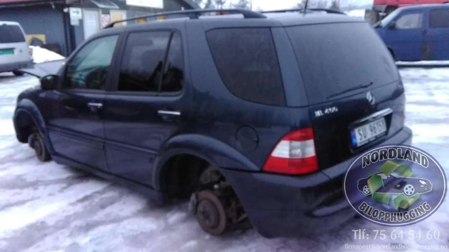 Mercedes ML 1997-2005 (W163) (W163), Motorkode: OM628.963, Girkassekode: