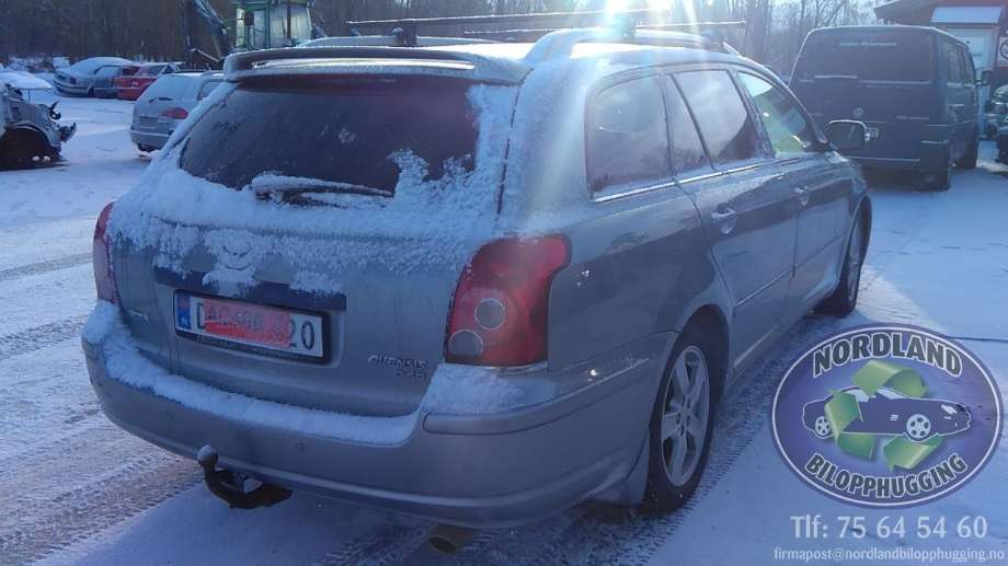 Toyota Avensis 2003-2008 (Type II) , Motorkode: 1AD-FTV, Girkassekode: 