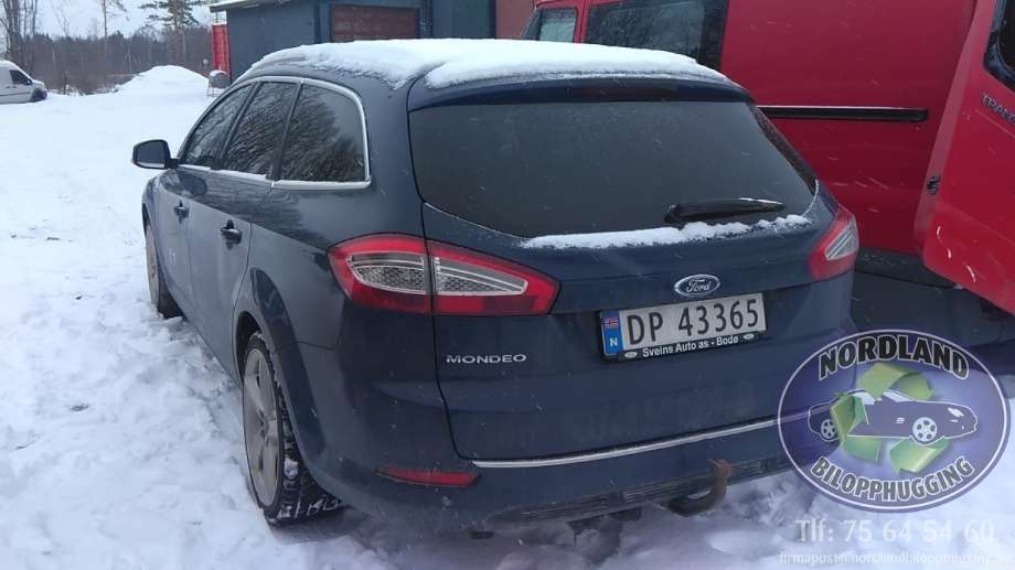 Ford Mondeo 2011-2014 (Type IV, Fase 2) , Motorkode: UFBA, Girkassekode: