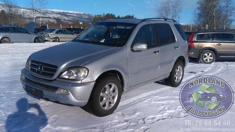 Mercedes ML 1997-2005 (W163) (W163), Motorkode: OM612LA, Girkassekode: 722661