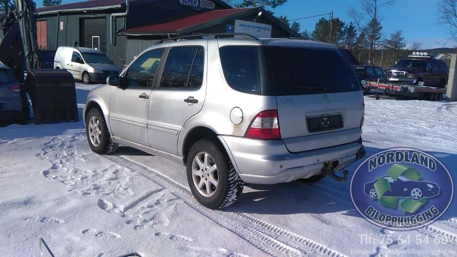 Mercedes ML 1997-2005 (W163) (W163), Motorkode: OM612LA, Girkassekode: 722661