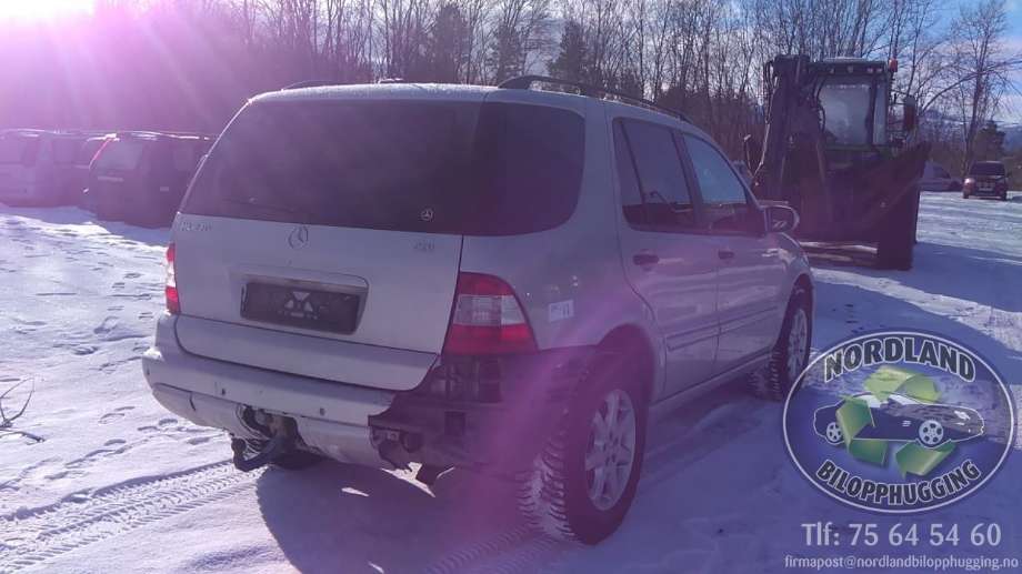 Mercedes ML 1997-2005 (W163) (W163), Motorkode: OM612LA, Girkassekode: 722661
