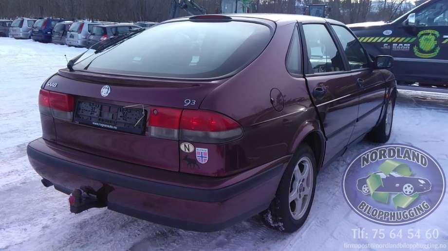 Saab 9-3 1998-2002 (Type I) , Motorkode: B204I, Girkassekode: 