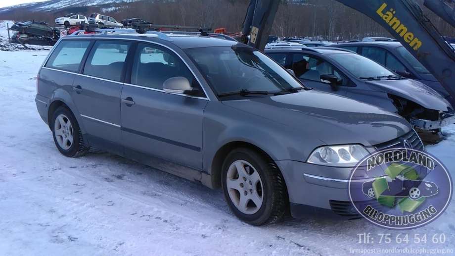 VW Passat 2001-2005 (B5,3BG) (B5,3BG), Motorkode: AVB, Girkassekode: 