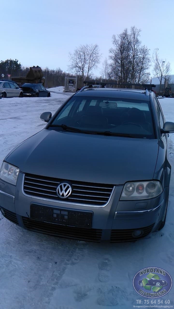 VW Passat 2001-2005 (B5,3BG) (B5,3BG), Motorkode: AVB, Girkassekode: 