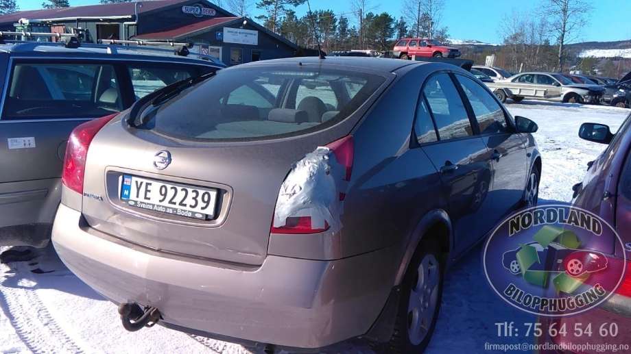 Nissan Primera 2002-2007 (P12) (P12), Motorkode: QG18, Girkassekode: 
