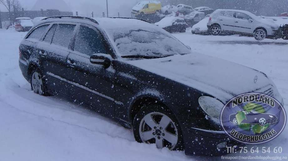 Mercedes E-Klasse 2002-2006 (Fase 1) (W211) (W211), Motorkode: 112 913, Girkassekode: 