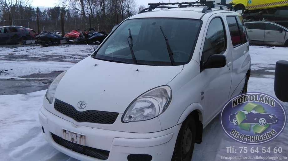 Toyota Yaris Verso 1999-2007 , Motorkode: 1ND-TV, Girkassekode: