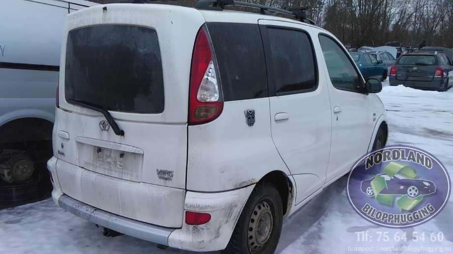 Toyota Yaris Verso 1999-2007 , Motorkode: 1ND-TV, Girkassekode: