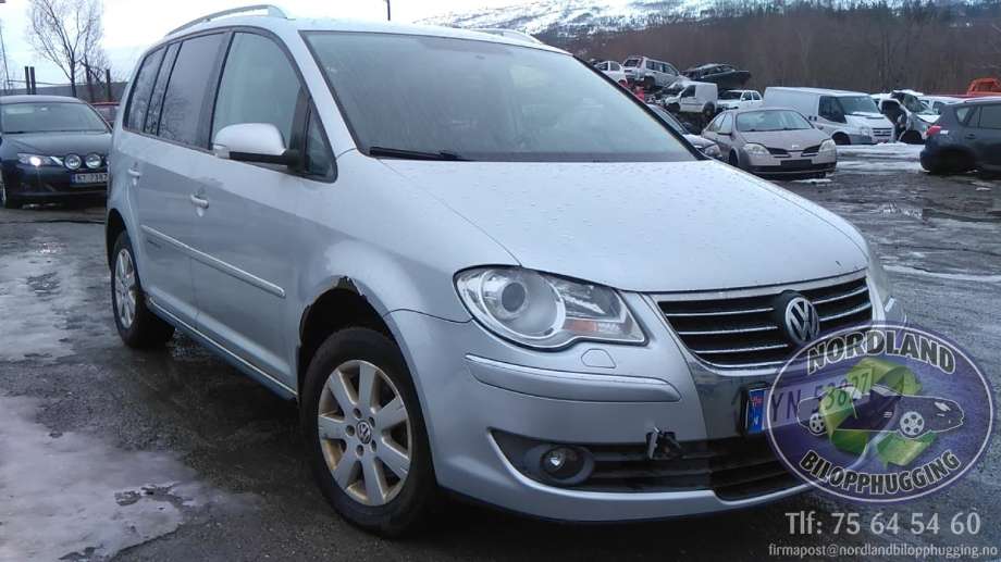 VW Touran 2007-2010 (Type I, Fase 2) , Motorkode: BLS, Girkassekode: 