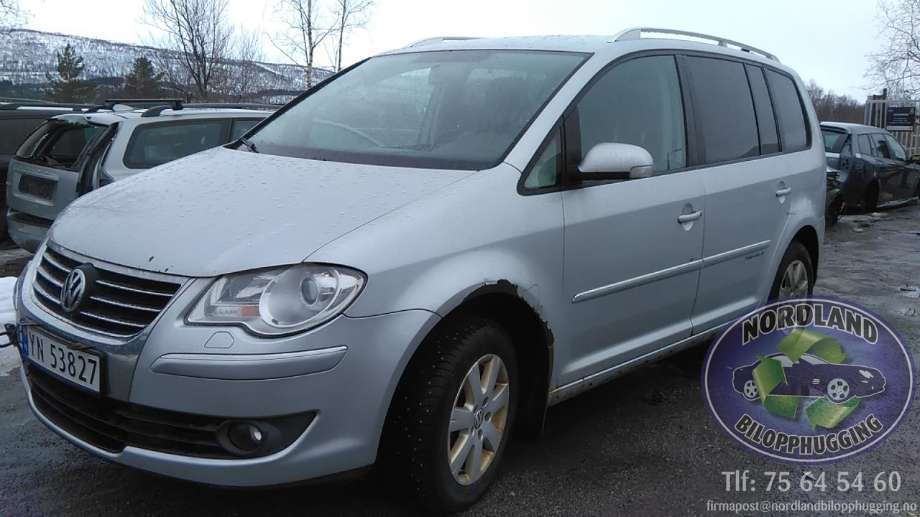 VW Touran 2007-2010 (Type I, Fase 2) , Motorkode: BLS, Girkassekode: 