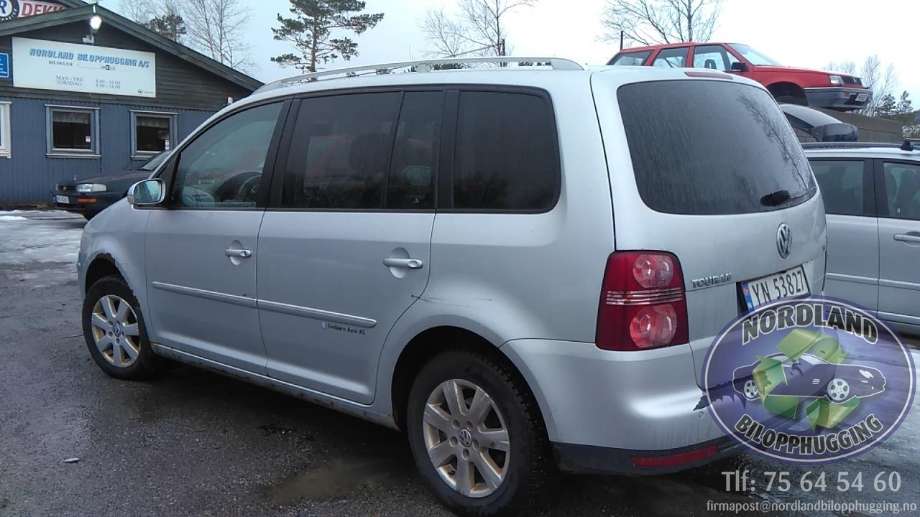 VW Touran 2007-2010 (Type I, Fase 2) , Motorkode: BLS, Girkassekode: 