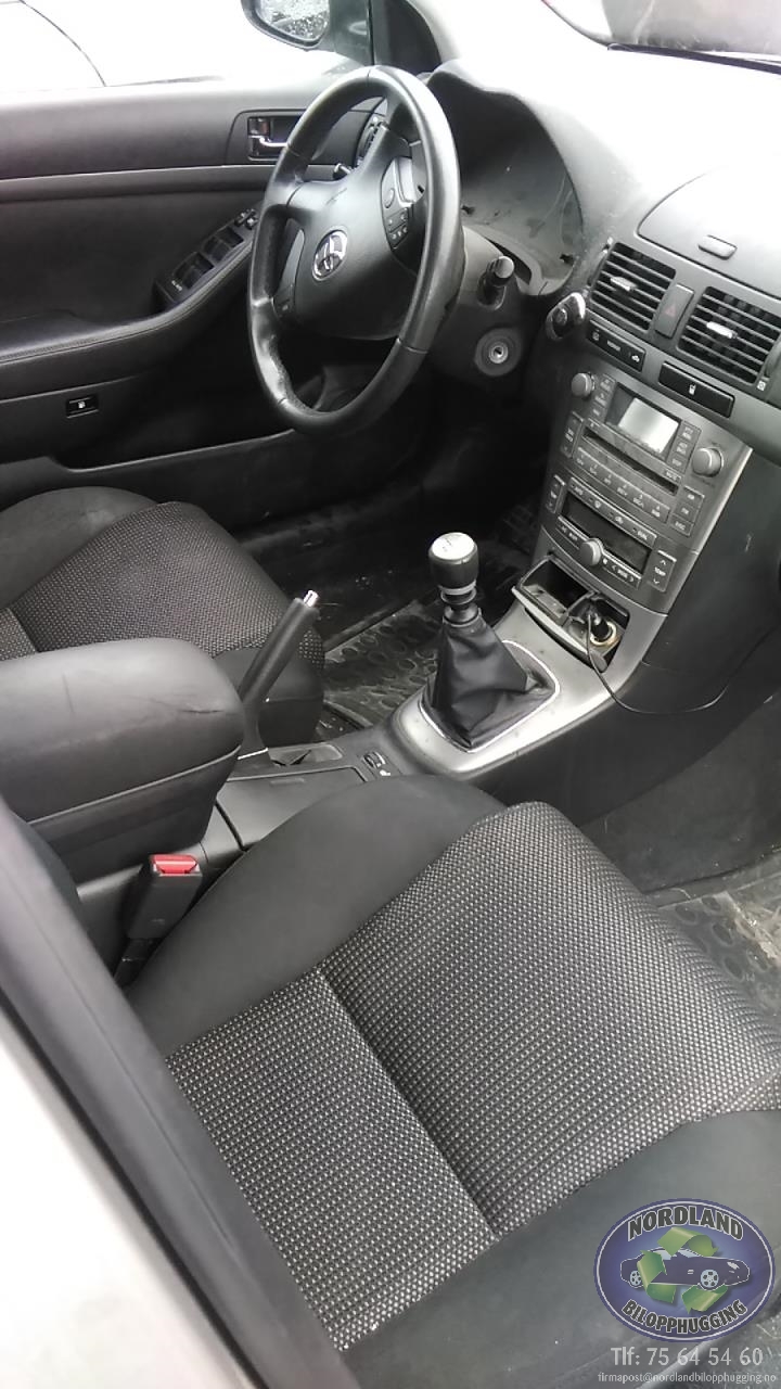 Toyota Avensis 2003-2008 (Type II) , Motorkode: 1AD-FTV, Girkassekode: 