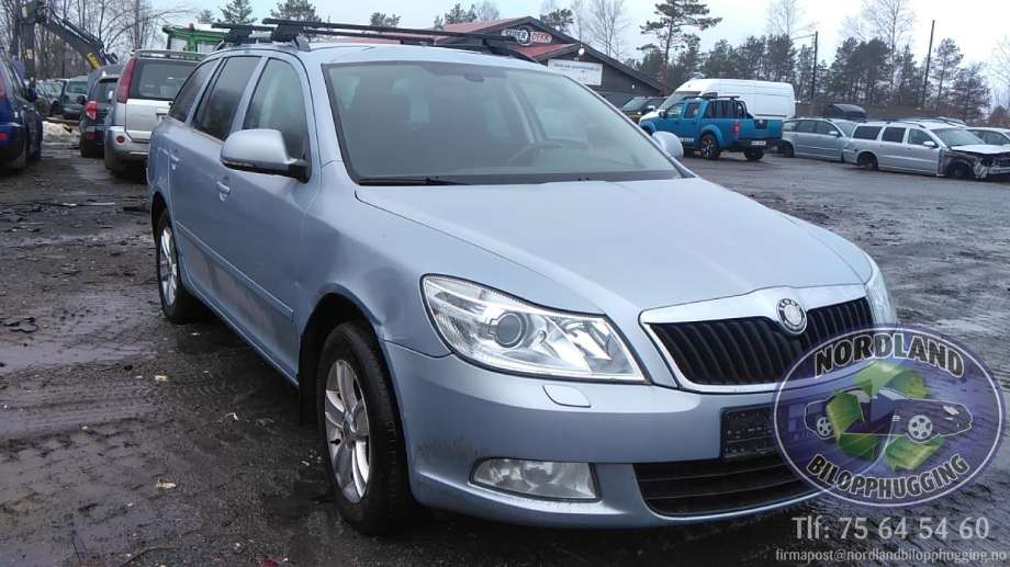 Škoda Octavia 2009-2013 (Type II, Fase 2) , Motorkode: CAY, Girkassekode: