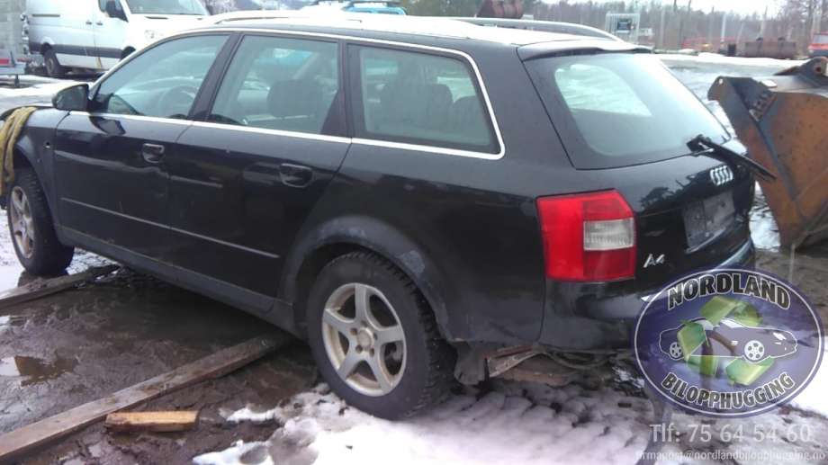 Audi A4 2001-2004 (Type II) (B6) (B6), Motorkode: AVF, Girkassekode:
