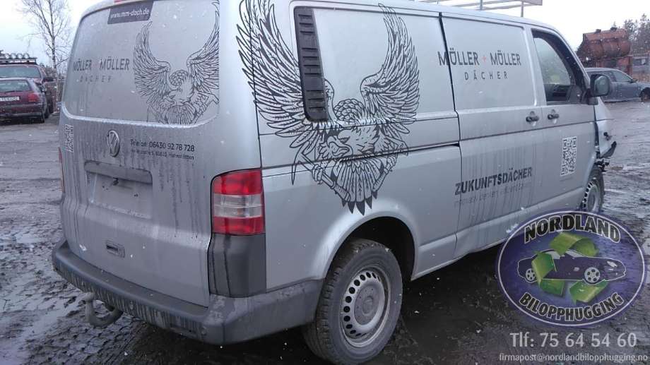 VW Transporter / Caravelle 2009-2015 (Fase 2) (T5) (T5), Motorkode: CAAC, Girkassekode: 