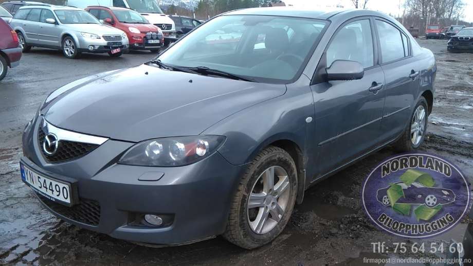 Mazda 3 2006-2009 (Type I, Fase 2) , Motorkode: Y6, Girkassekode: 