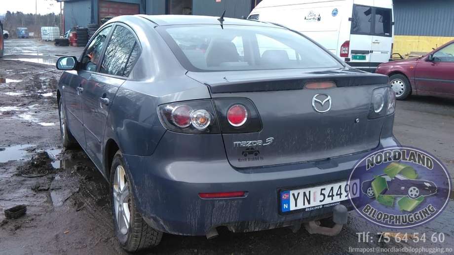 Mazda 3 2006-2009 (Type I, Fase 2) , Motorkode: Y6, Girkassekode: 
