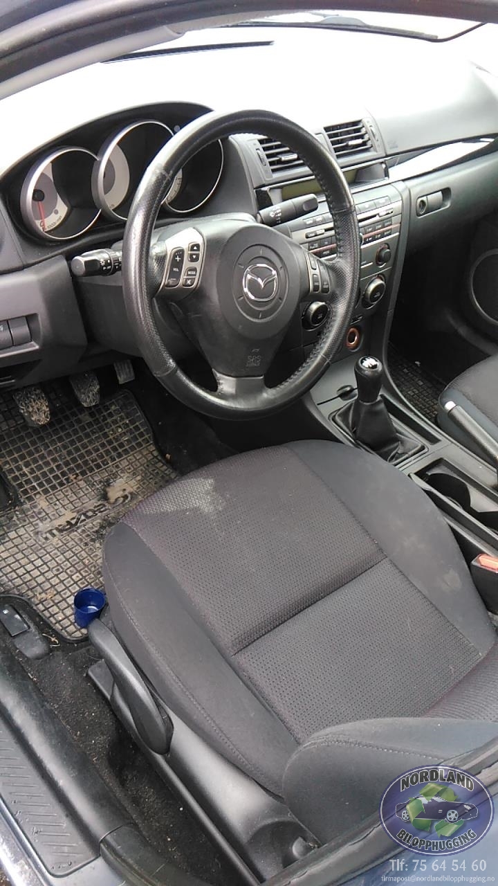 Mazda 3 2006-2009 (Type I, Fase 2) , Motorkode: Y6, Girkassekode: 