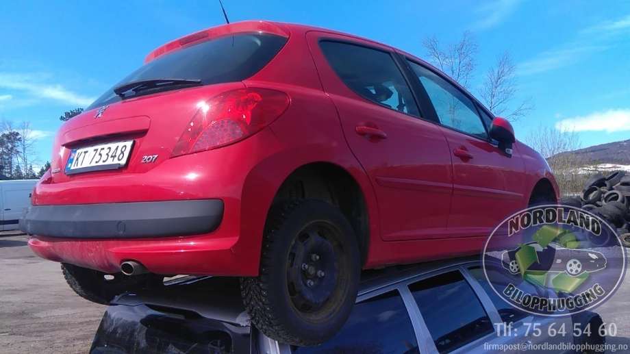 Peugeot 207 2006-2012 , Motorkode: 8FS, Girkassekode: 