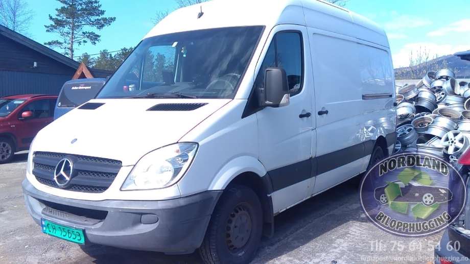 Mercedes Sprinter 2006-2013 (Fase 1) (906) (906), Motorkode: 651.955, Girkassekode: 