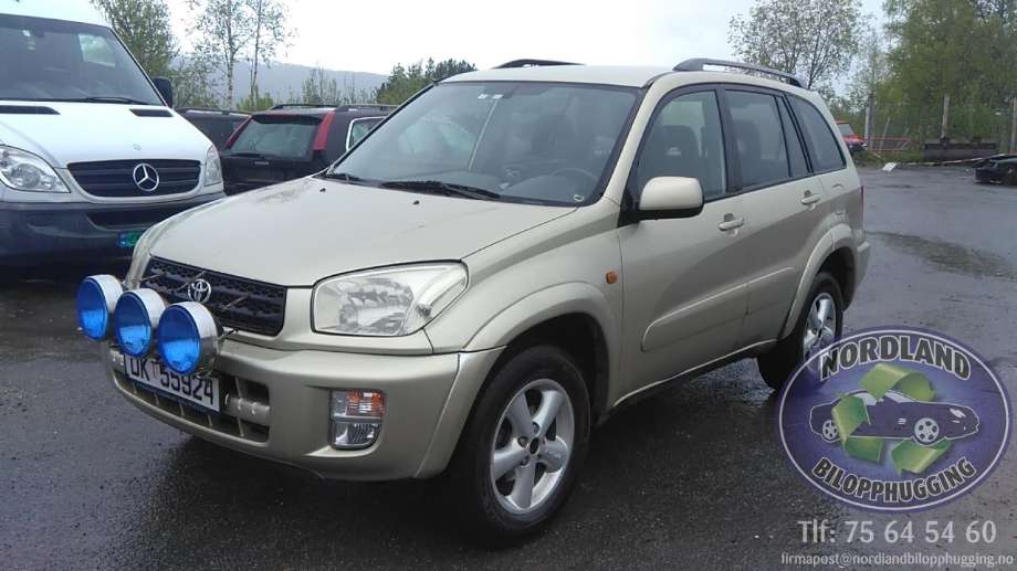 Toyota RAV4 2000-2006 (Type II) , Motorkode: 1AZ-FE, Girkassekode: 