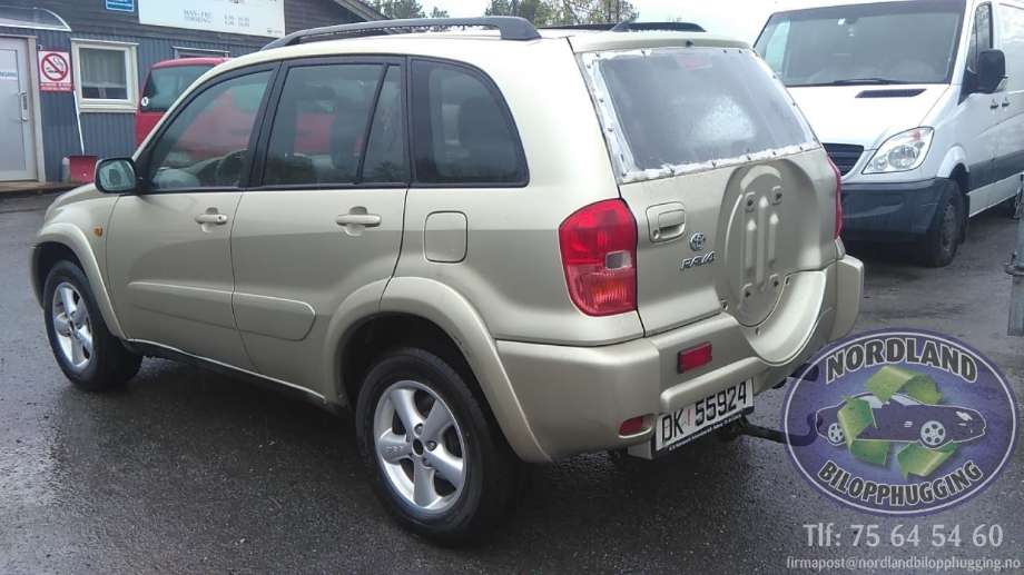 Toyota RAV4 2000-2006 (Type II) , Motorkode: 1AZ-FE, Girkassekode: 