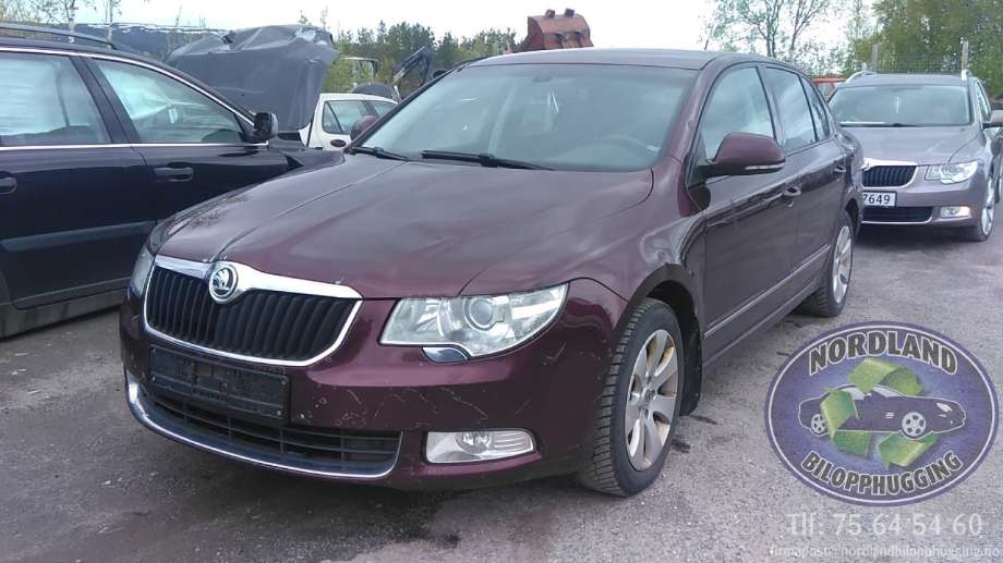 Škoda Superb 2008-2015 (Type II) , Motorkode: BMP, Girkassekode: