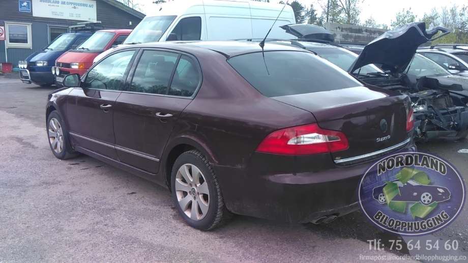 Škoda Superb 2008-2015 (Type II) , Motorkode: BMP, Girkassekode: