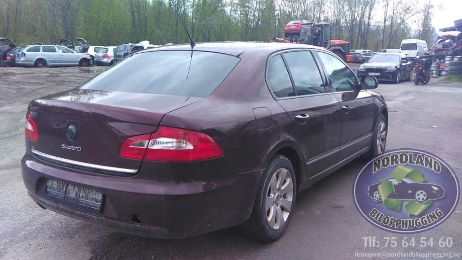 Škoda Superb 2008-2015 (Type II) , Motorkode: BMP, Girkassekode: