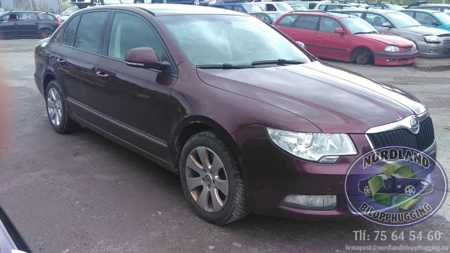 Škoda Superb 2008-2015 (Type II) , Motorkode: BMP, Girkassekode: