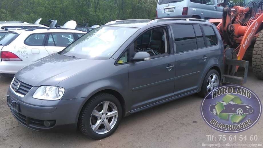VW Touran 2003-2006 (Type I, Fase 1) , Motorkode: BKC, Girkassekode: 