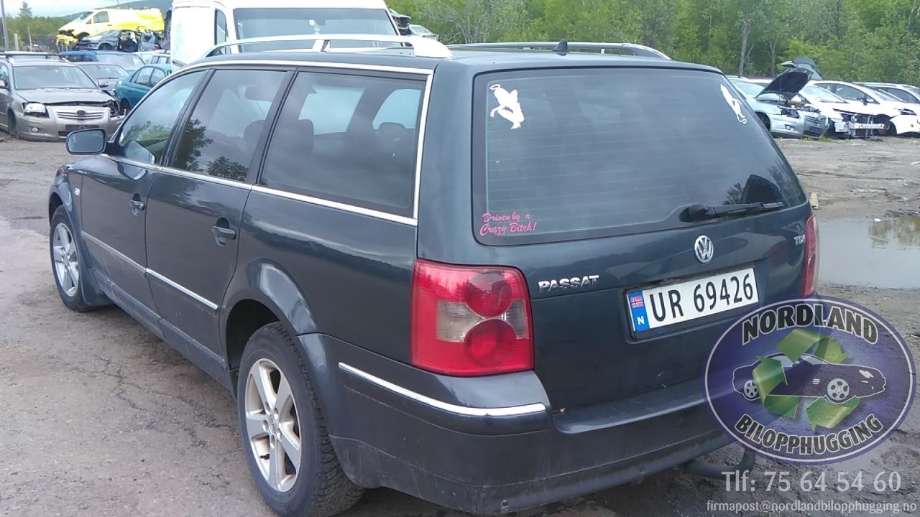 VW Passat 2001-2005 (B5,3BG) (B5,3BG), Motorkode: AVB, Girkassekode: 