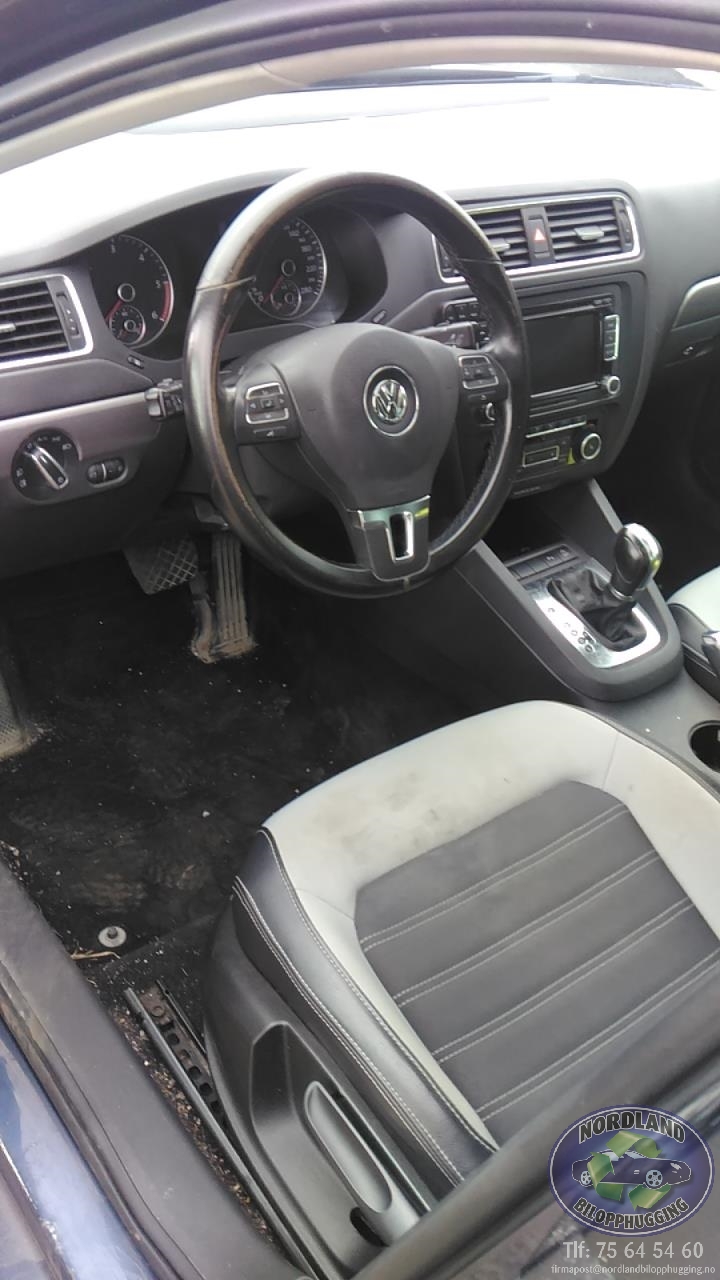 VW Jetta 2011-->> , Motorkode: CAY, Girkassekode: 