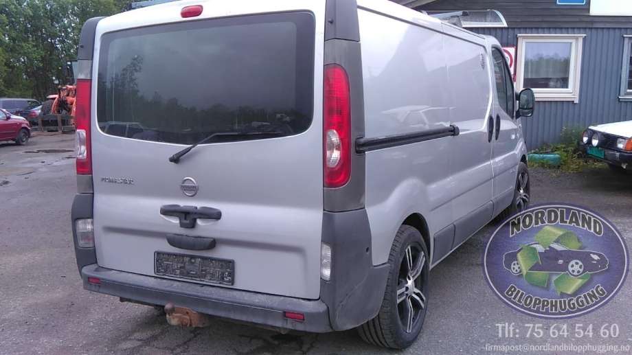 Nissan Primastar 2006-2014 , Motorkode: G9U B6, Girkassekode: 
