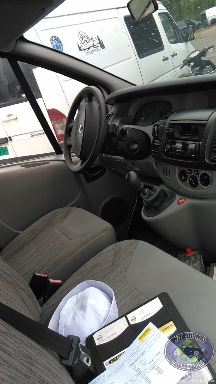 Nissan Primastar 2006-2014 , Motorkode: G9U B6, Girkassekode: 