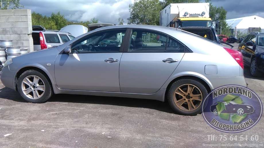 Nissan Primera 2002-2007 (P12) (P12), Motorkode: QG18, Girkassekode: 
