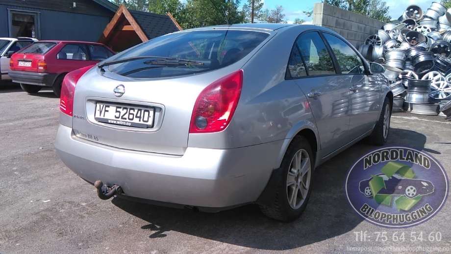 Nissan Primera 2002-2007 (P12) (P12), Motorkode: QG18, Girkassekode: 