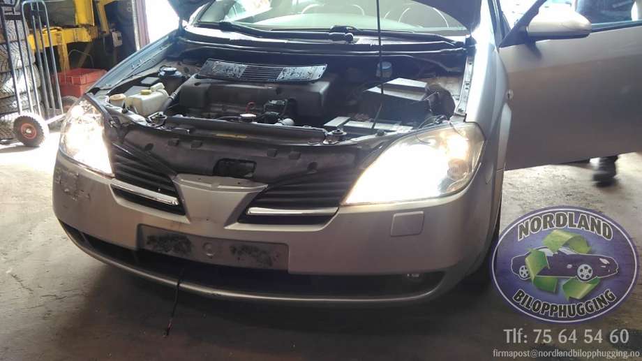 Nissan Primera 2002-2007 (P12) (P12), Motorkode: QG18, Girkassekode: 