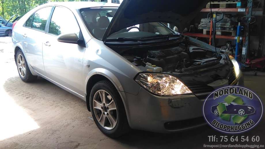 Nissan Primera 2002-2007 (P12) (P12), Motorkode: QG18, Girkassekode: 