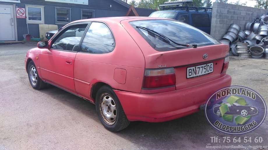 Toyota Corolla 1993-1997 , Motorkode: 4E-FE, Girkassekode: 