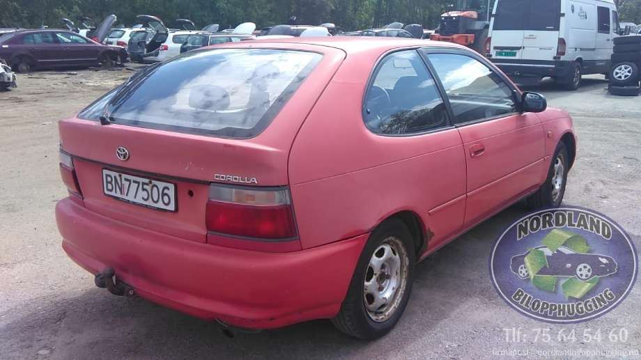 Toyota Corolla 1993-1997 , Motorkode: 4E-FE, Girkassekode: 