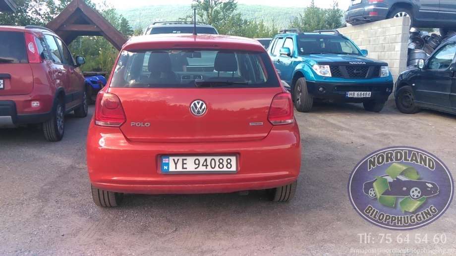 VW Polo 2009-2014 (Type V, Fase 1) , Motorkode: CGP, Girkassekode: MGZ